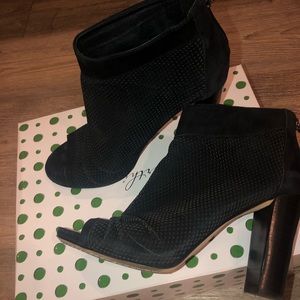 Earthies by earth black heels (6.5)